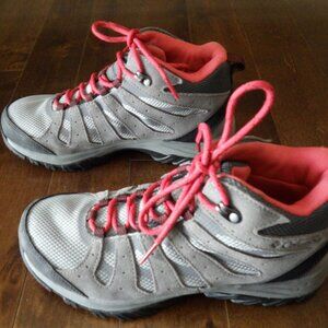 Columbia Women's Redmond III Mid Waterproof Hiking Boots Size 8 BL0168-088 Grey